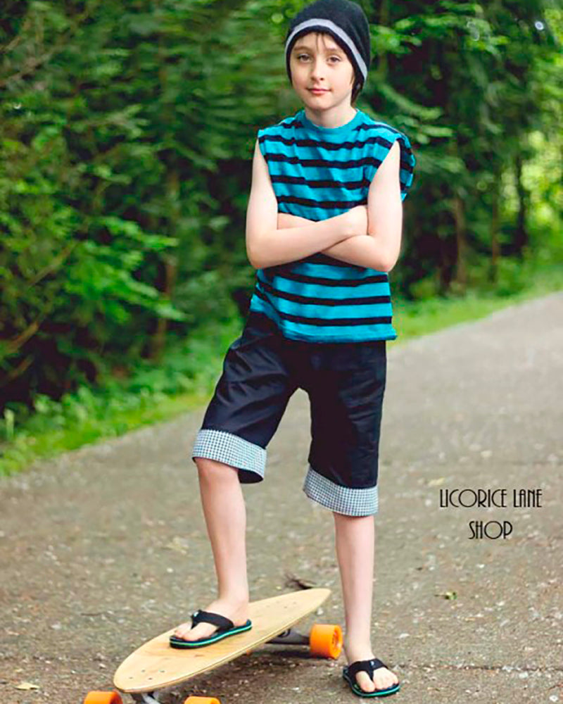 Jakob's Cuffed Shorts for Kids