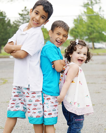 Jakob's Cuffed Shorts for Kids