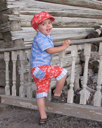 Jakob's Cuffed Shorts for Kids