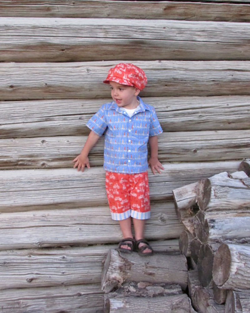 Jakob's Cuffed Shorts for Kids