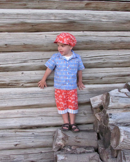 Jakob's Cuffed Shorts for Kids