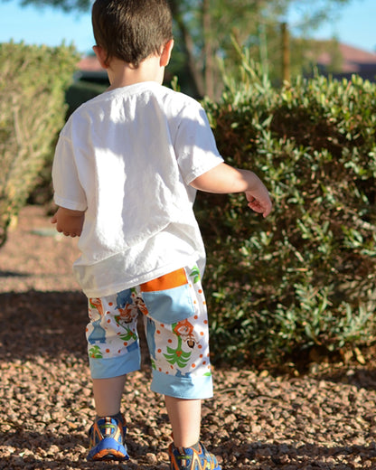 Jakob's Cuffed Shorts for Kids