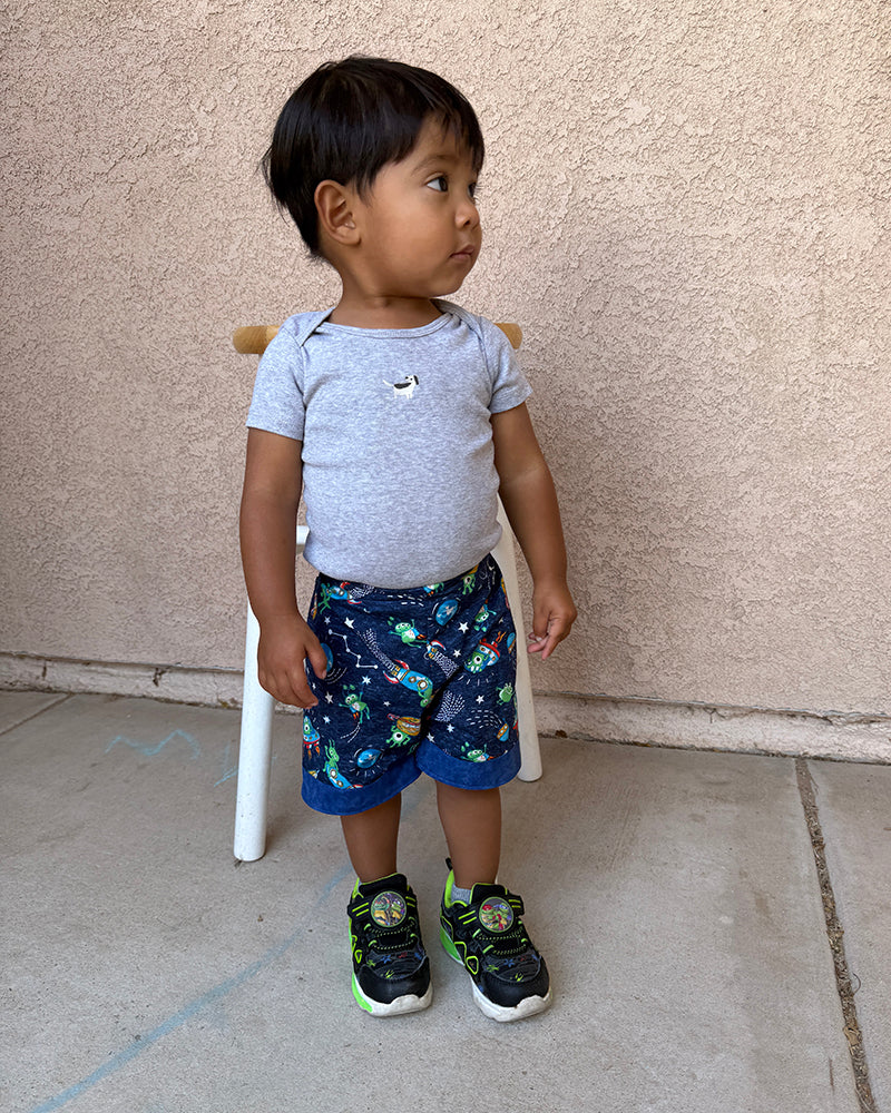 Jakob's Cuffed Shorts for Babies