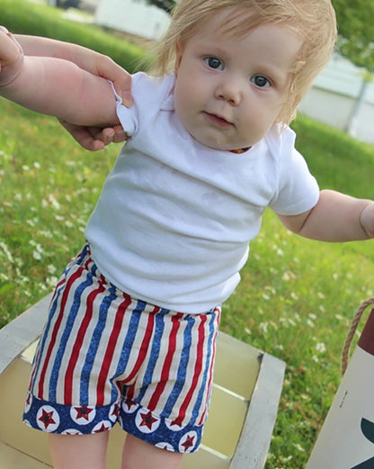 Jakob's Cuffed Shorts for Babies