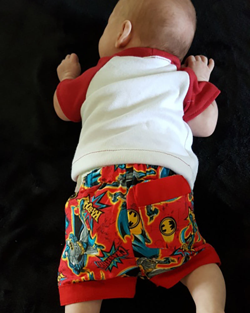Jakob's Cuffed Shorts for Babies