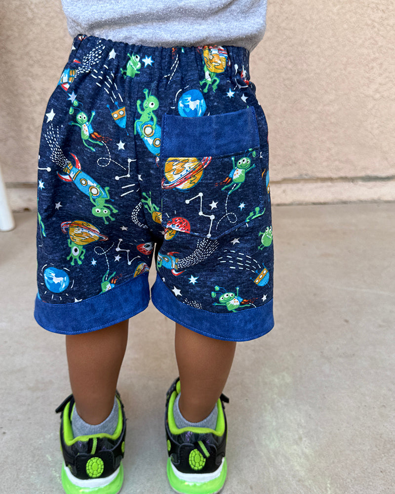 Jakob's Cuffed Shorts for Babies