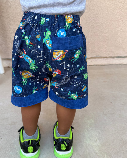 Jakob's Cuffed Shorts for Babies
