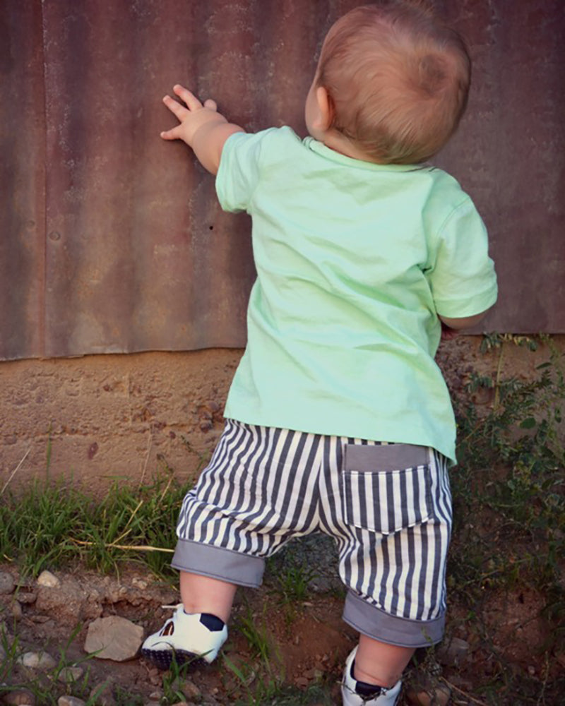 Jakob's Cuffed Shorts for Babies