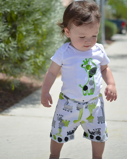 Jakob's Cuffed Shorts for Babies