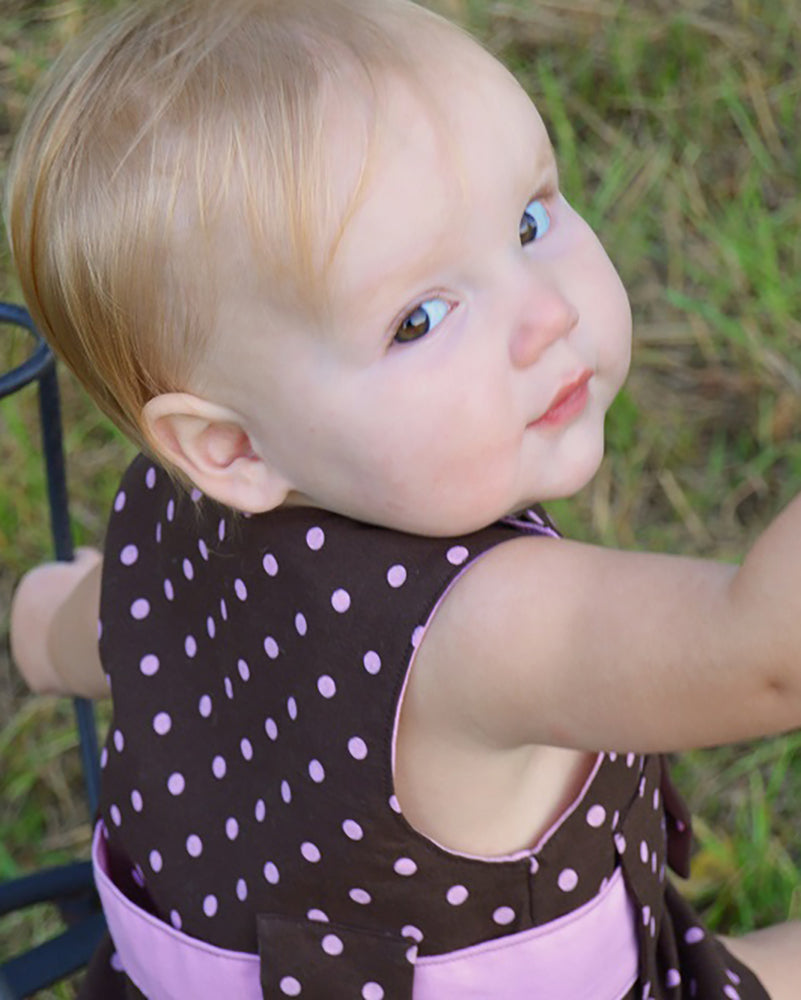 Jillian's A-Line Snap Dress for Babies