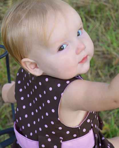 Jillian's A-Line Snap Dress for Babies