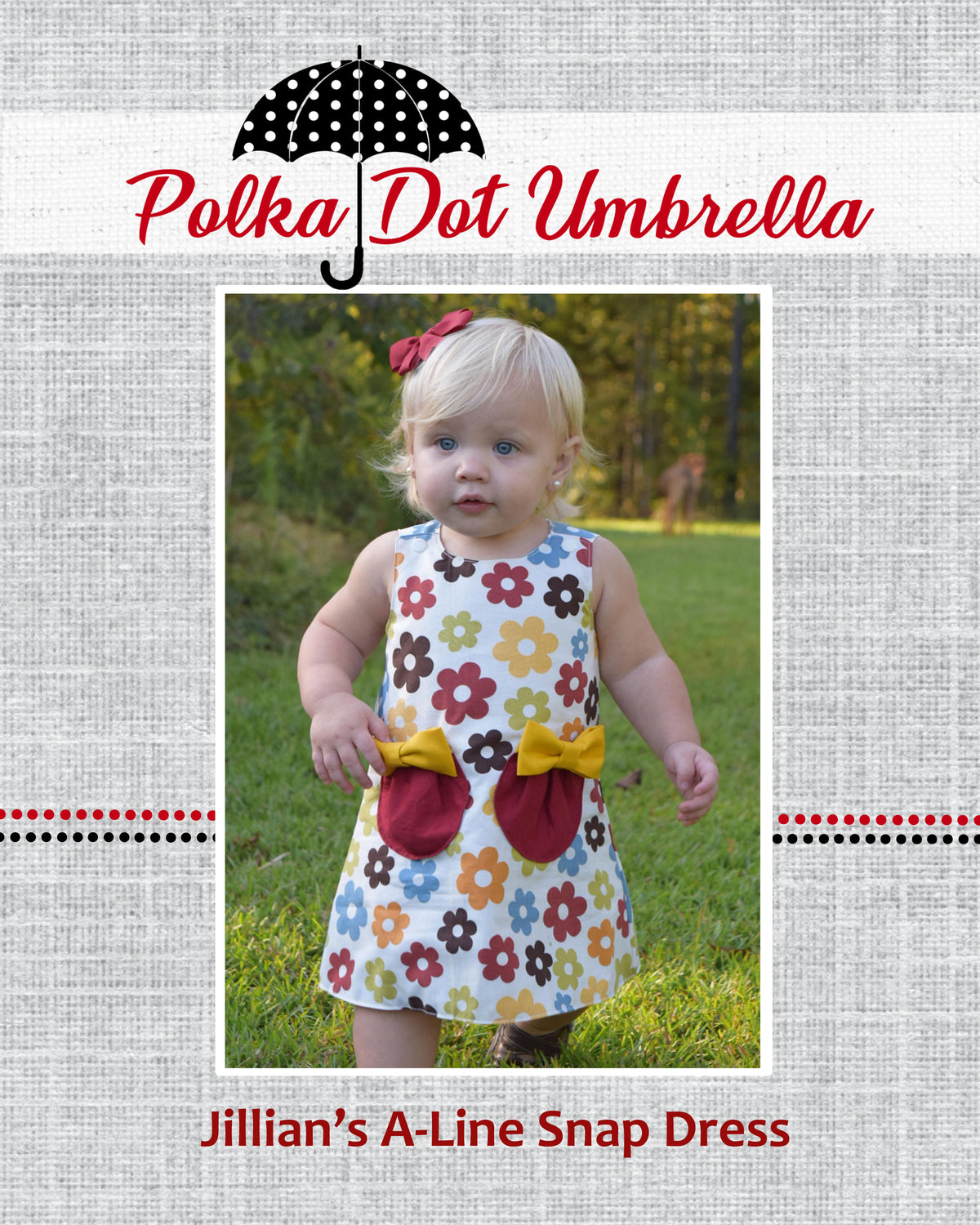 Jillian's A-Line Snap Dress for Babies