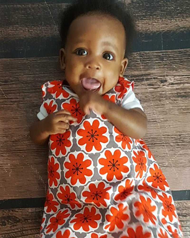 Jillian's A-Line Snap Dress for Babies