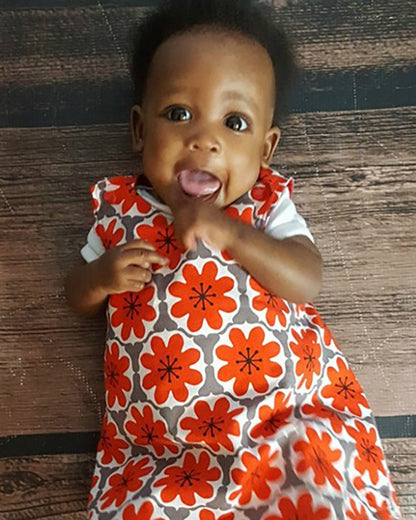 Jillian's A-Line Snap Dress for Babies