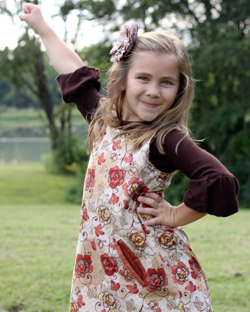 Jillian's A-Line Snap Dress for Kids
