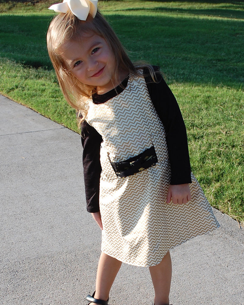 Jillian's A-Line Snap Dress for Kids