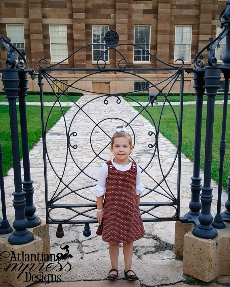 Jillian's A-Line Snap Dress for Kids