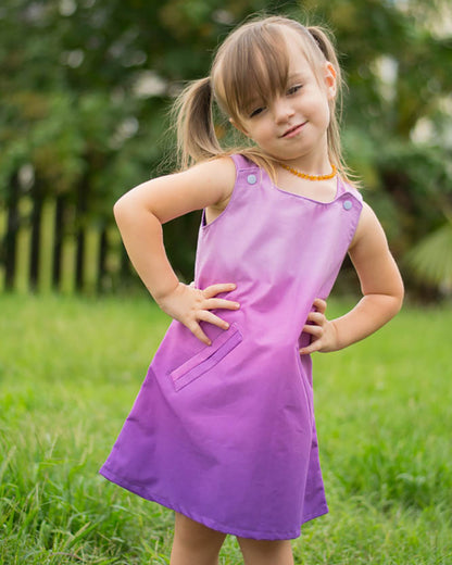 Jillian's A-Line Snap Dress for Kids