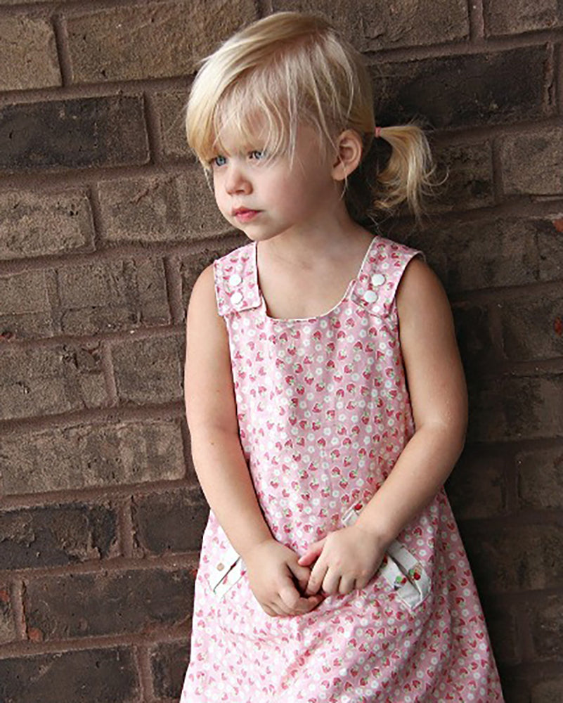 Jillian's A-Line Snap Dress for Kids