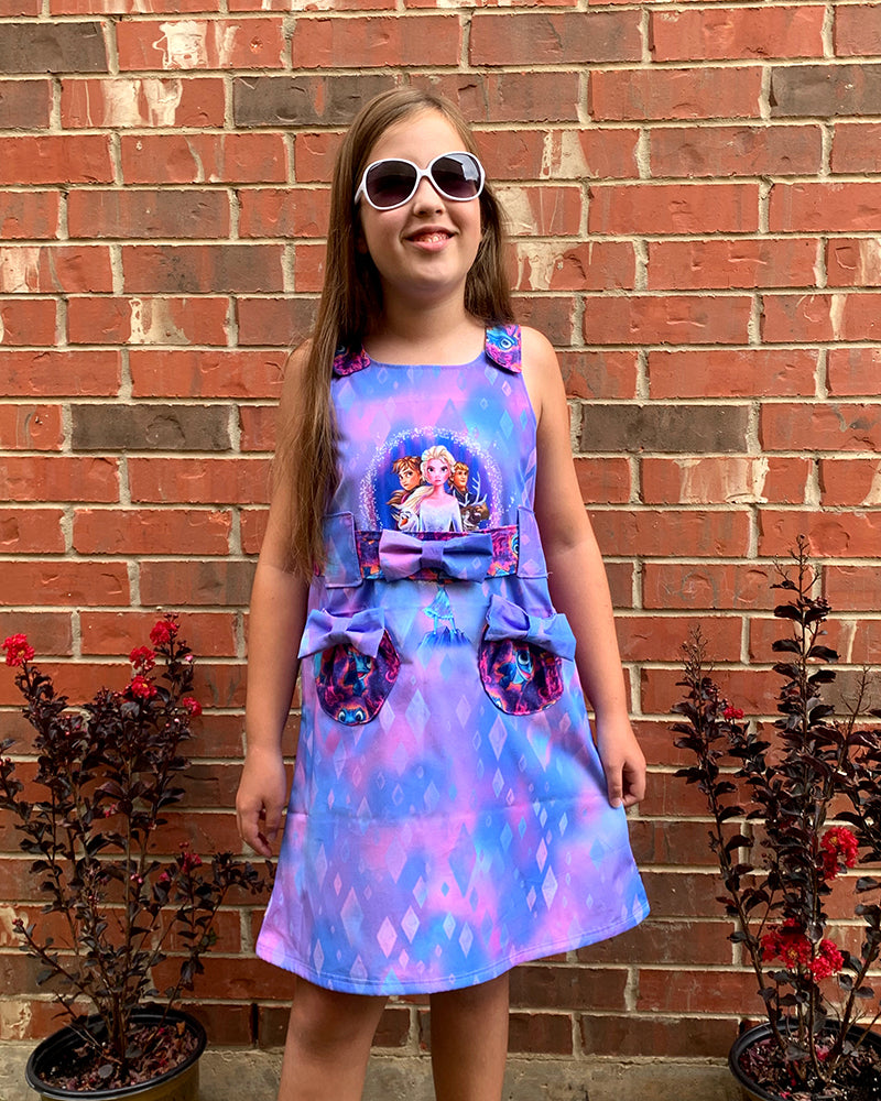 Jillian's A-Line Snap Dress for Kids