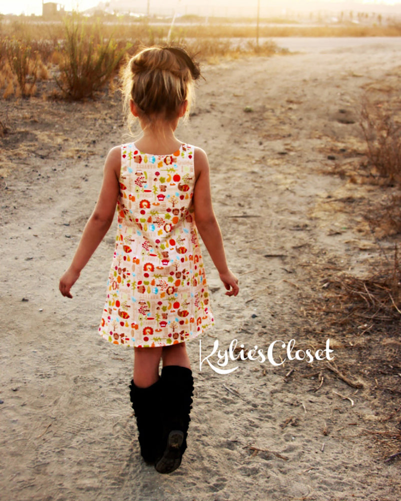 Jillian's A-Line Snap Dress for Kids