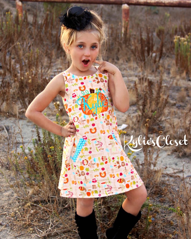 Jillian's A-Line Snap Dress for Kids