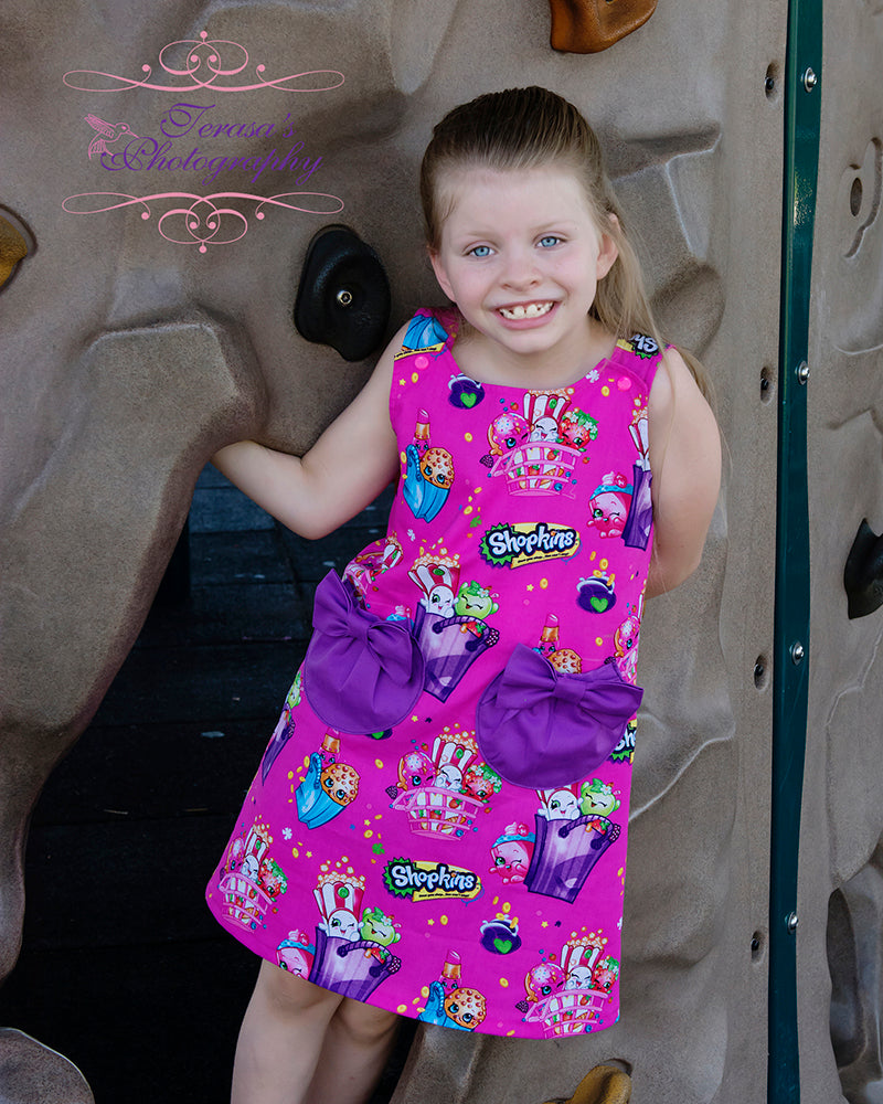 Jillian's A-Line Snap Dress for Kids