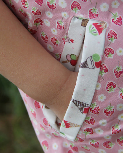 Jillian's A-Line Snap Dress for Kids