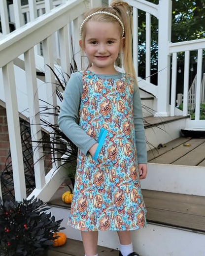 Jillian's A-Line Snap Dress for Kids