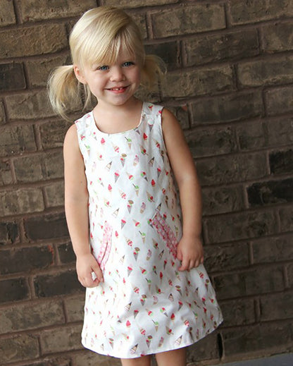Jillian's A-Line Snap Dress for Kids