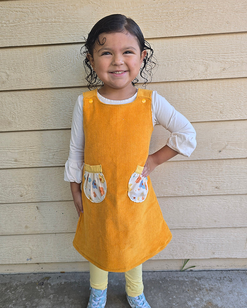 Jillian's A-Line Snap Dress for Kids