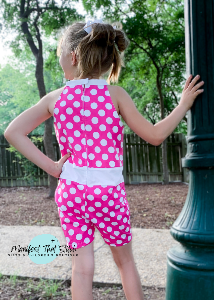 Kinzleigh's Pageant Romper for Kids