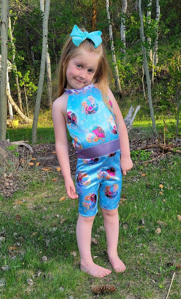 Kinzleigh's Pageant Romper for Kids