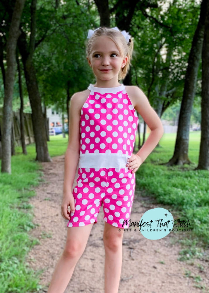 Kinzleigh's Pageant Romper for Kids