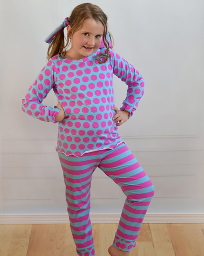 Tansy's Knit Pajamas for Kids