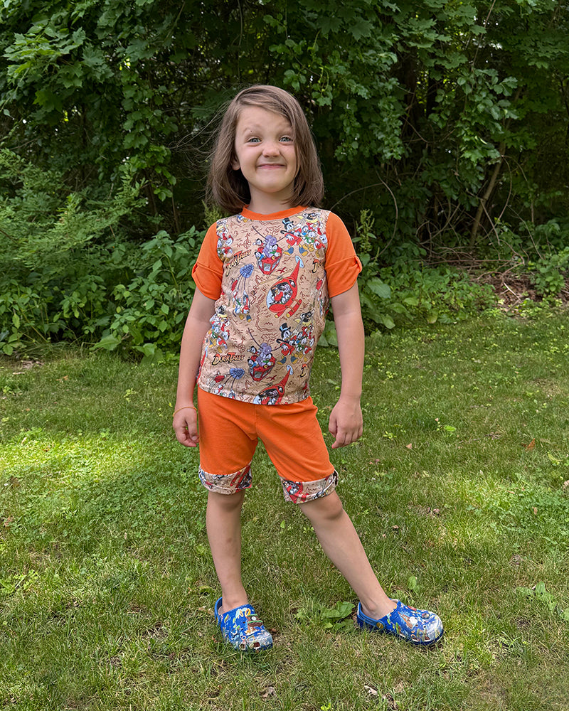 Tansy's Knit Pajamas for Kids