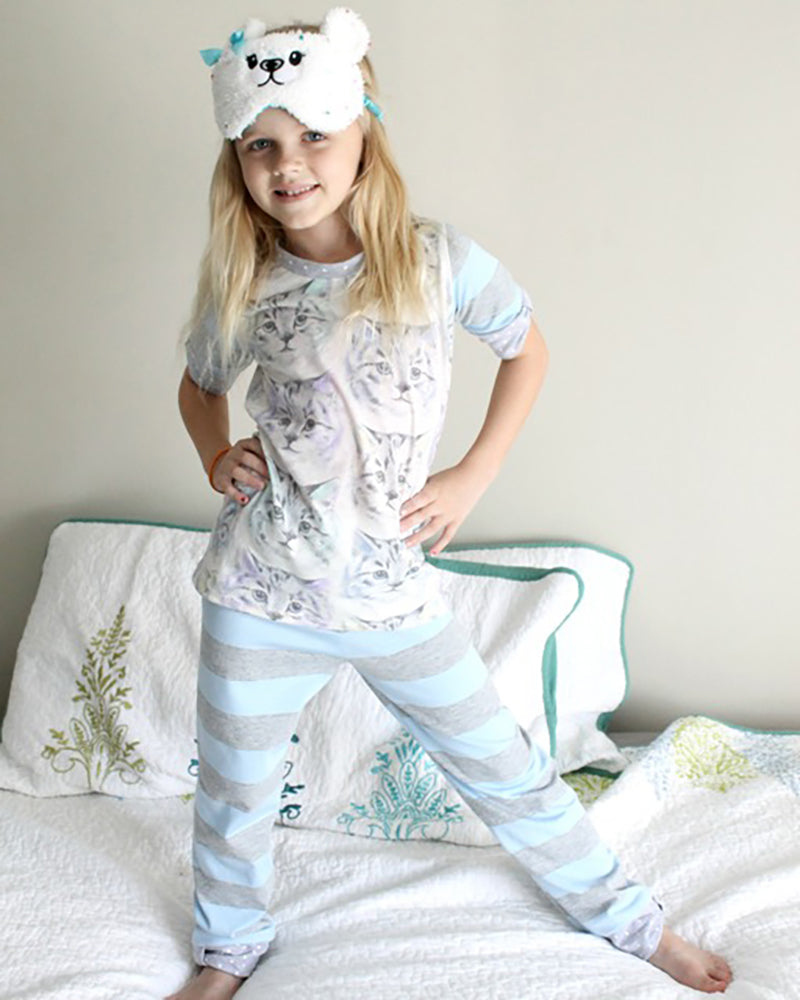 Tansy's Knit Pajamas for Kids