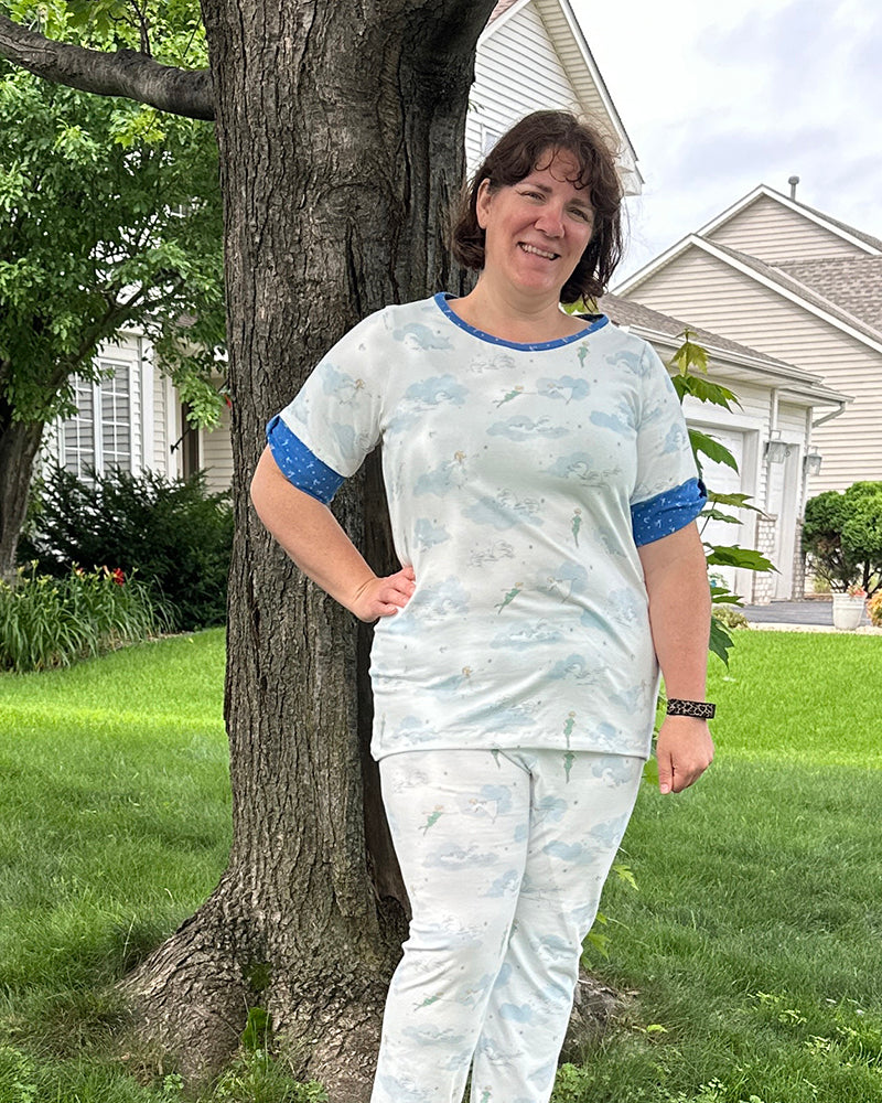 Tansy's Knit Pajamas for Adults
