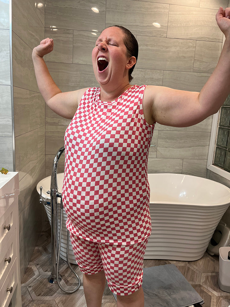 Tansy's Knit Pajamas for Adults