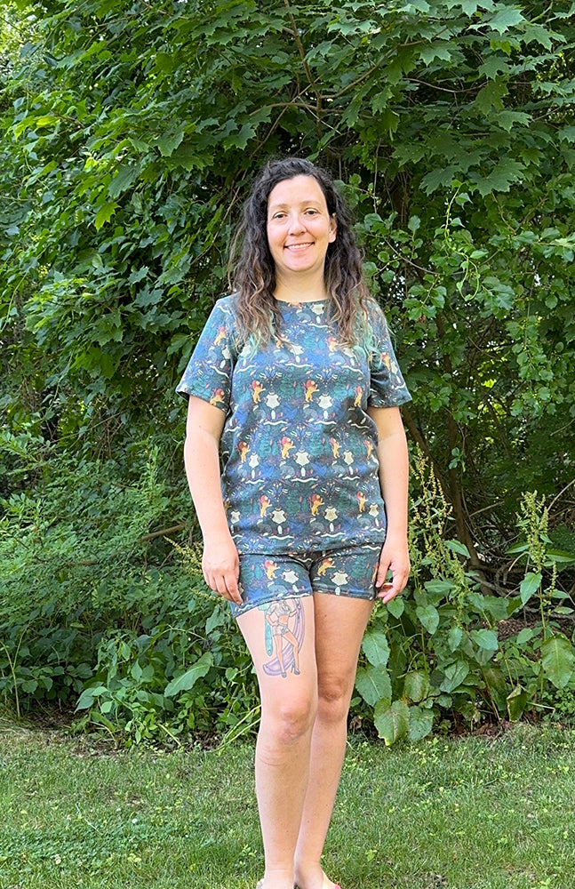 Tansy's Knit Pajamas for Adults