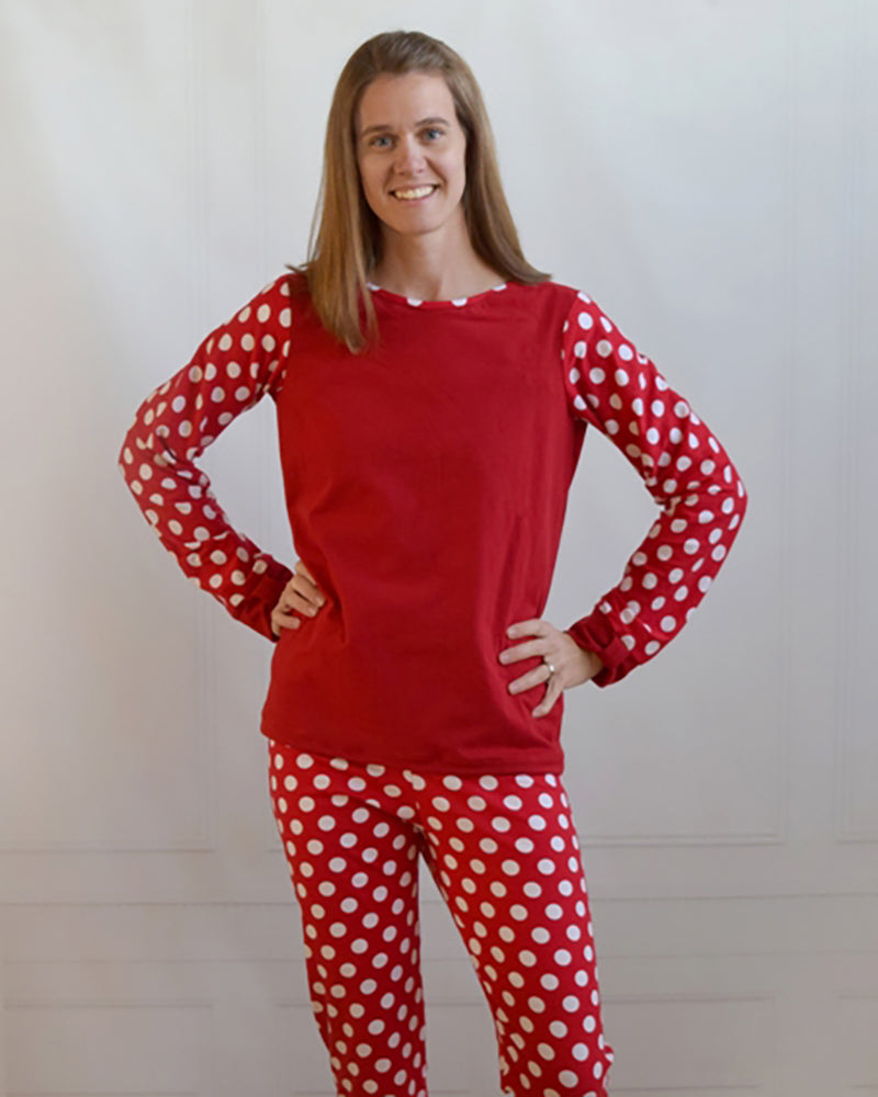 Tansy's Knit Pajamas for Adults