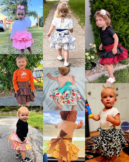 Kristen's Ruffled Skirt for Babies