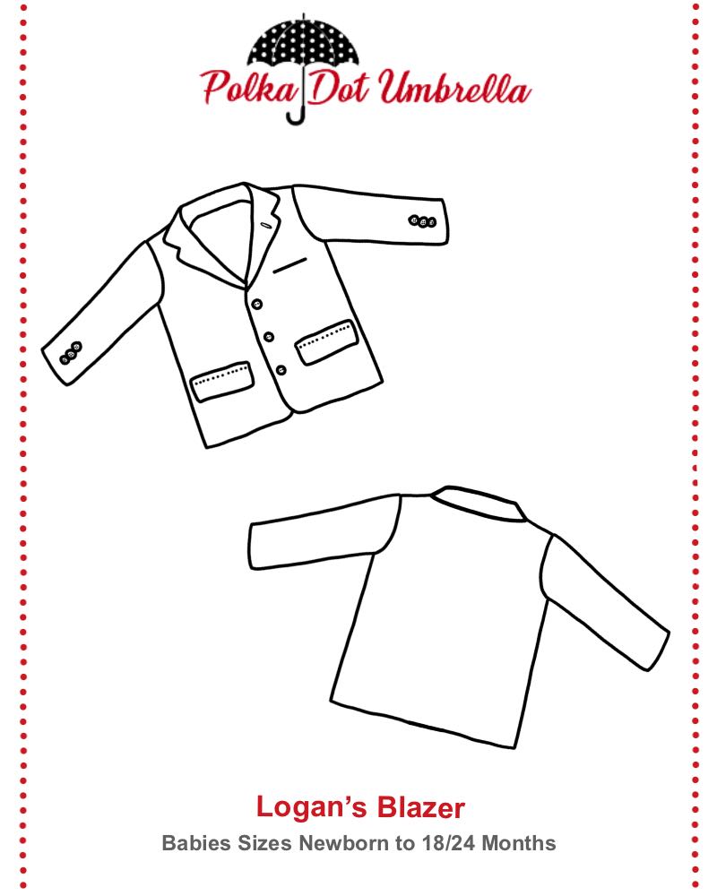 Logan's Blazer for Babies Sizes