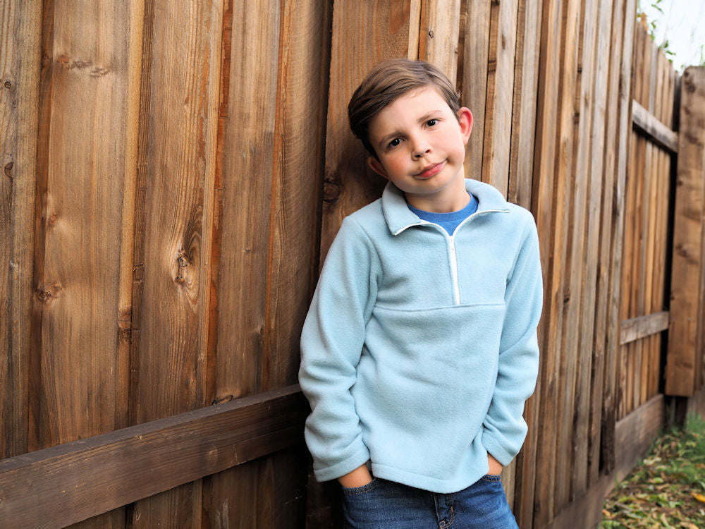 Lucas' Half-Zip Sweatshirt for Kids