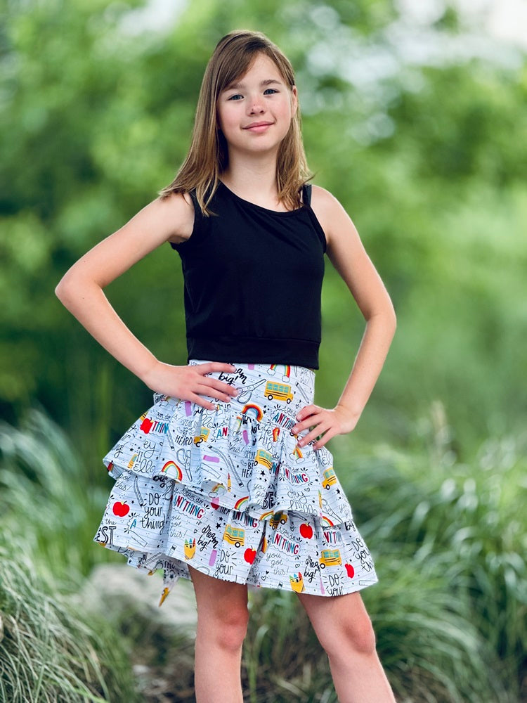 Kristen's Ruffled Skirt for Kids