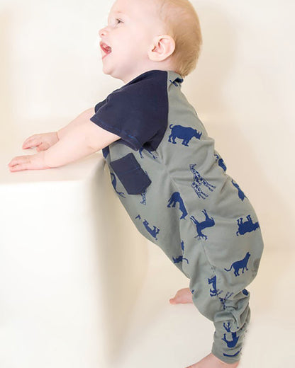 Mason's Raglan Harem Romper for Babies and Toddlers