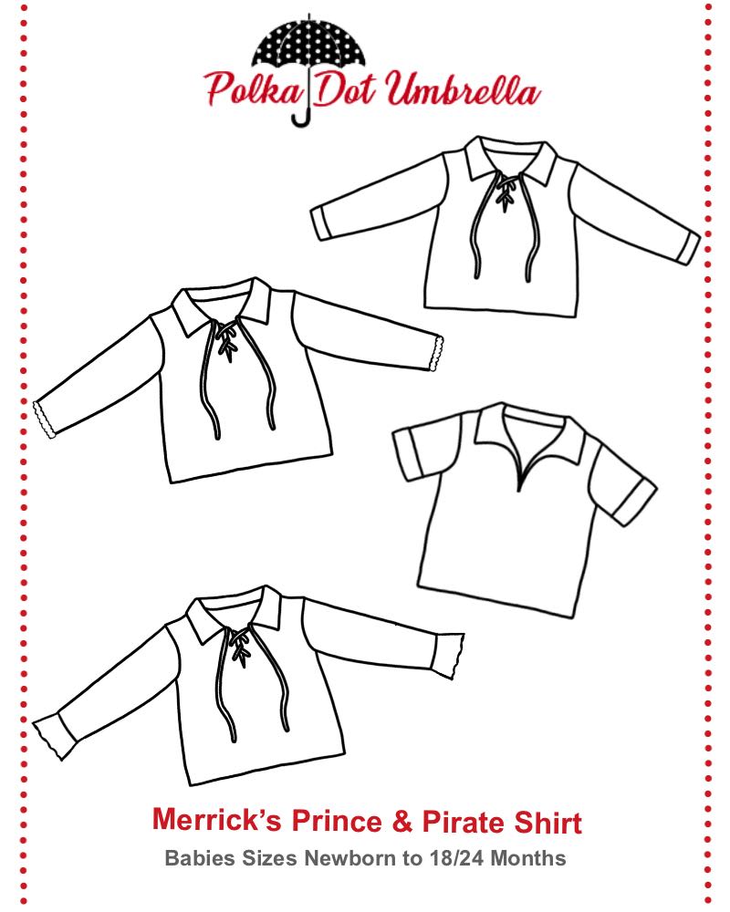 Merrick's Prince & Pirate Shirt for Babies