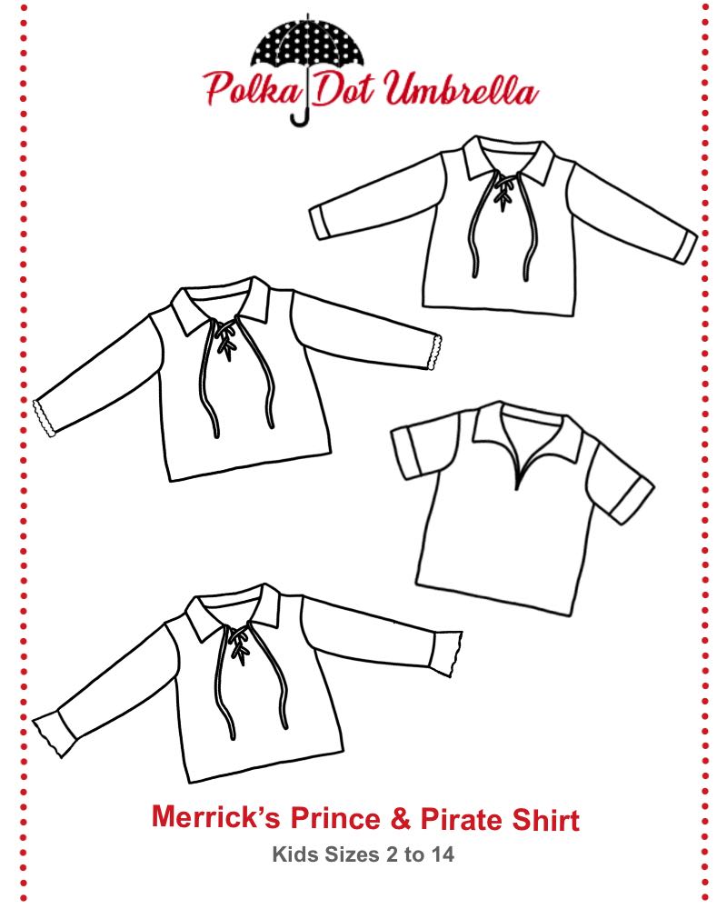 Merrick's Prince & Pirate Shirt for Kids