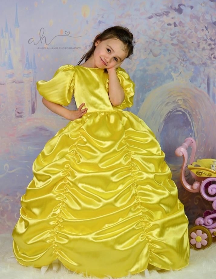 Nancy's Fancy Ruched Dress for Kids