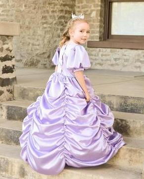 Nancy's Fancy Ruched Dress for Kids